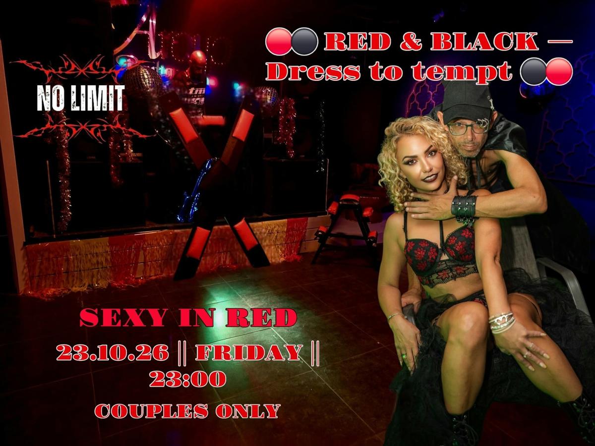 🔴⚫ RED & BLACK — Dress to tempt ⚫🔴